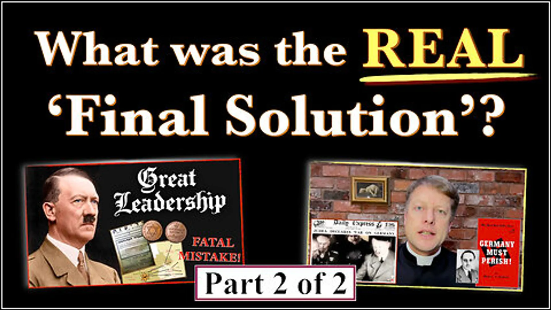 Cover for HN6 2/2 The Final Solution is NOT what we have been told!