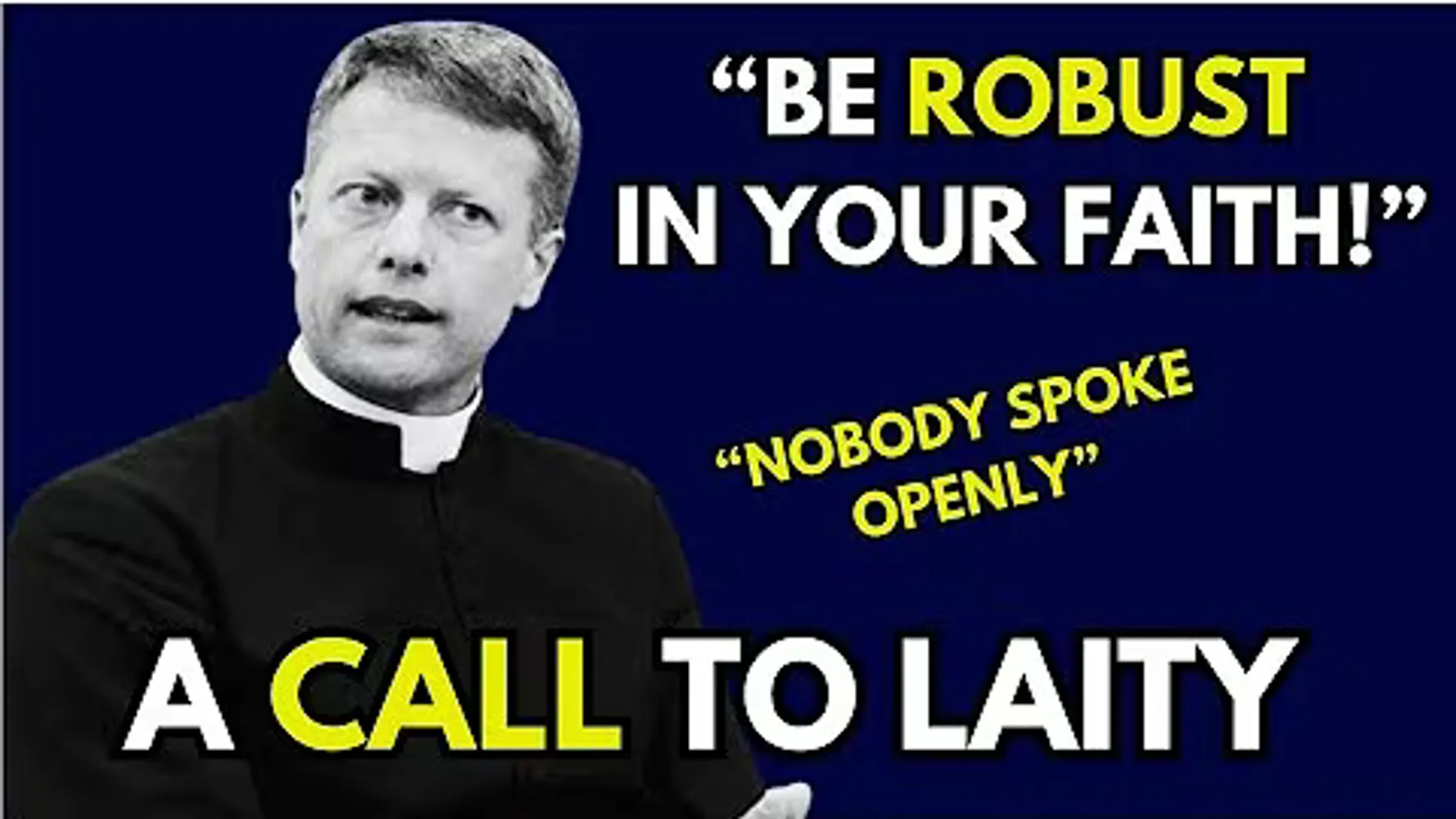 Cover for Father James MAWDSLEY - "The Liturgy is Divine...Find a Traditional Mass"